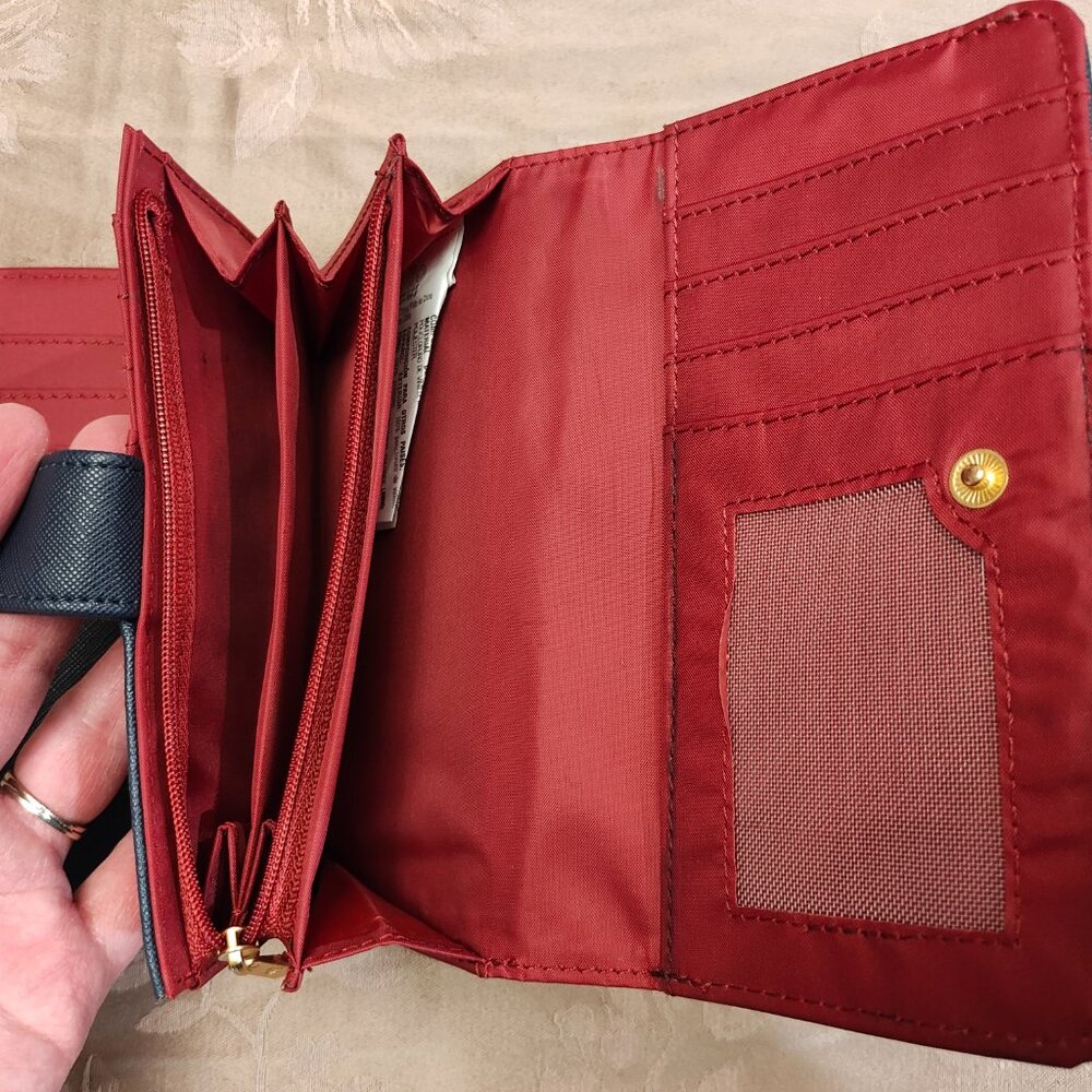 Totto Navy Blue RFID Blocker Wallet, New Without Tags! - Picture 7 of 10